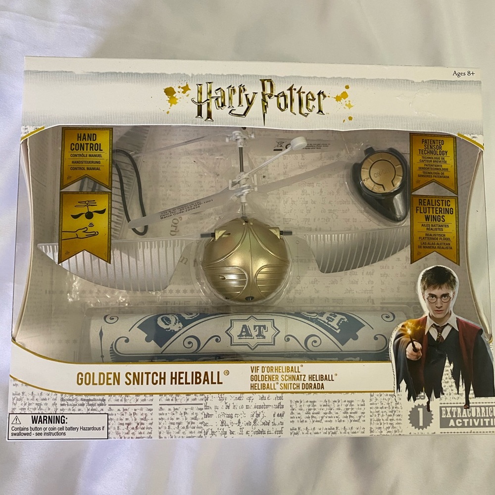 Harry Potter Golden Snitch Heliball